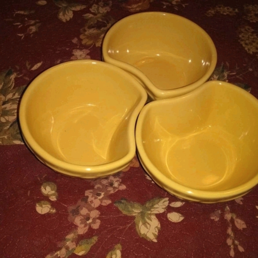 Longaberger Dip Dishes